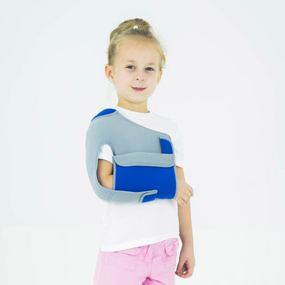 Pediatric shoulder immobilization vest