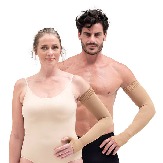 Manchon compresssif pour lymphoedème des membres supérieurs (classe I -15/21 mmHg)