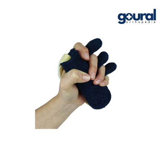 Orthèse-cône de main-doigts spastique avec séparateur de doigts