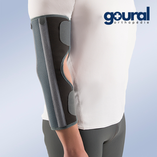 Attelle d'immobilisation du coude en extension CubElbow