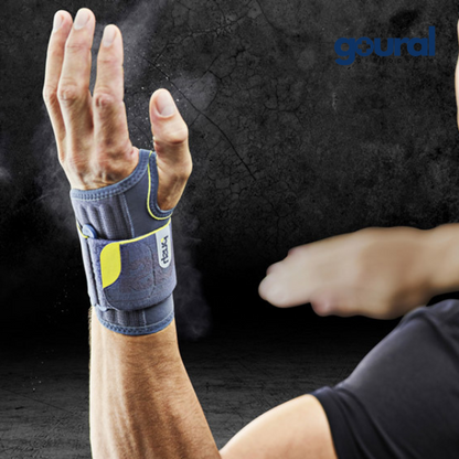 Compression wrist immobilization orthosis for sport