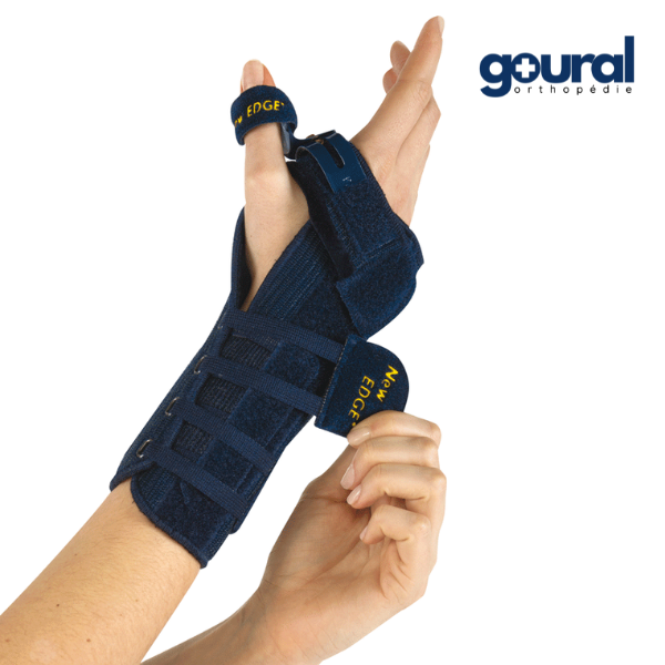 Orthèse d'immobilisation poignet et pouce positionnable Rhizofix