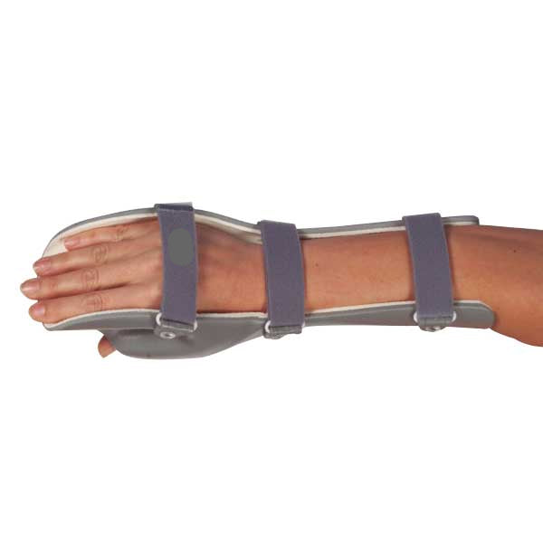 Orthèse de repos poignet main doigts pouce thermoformable