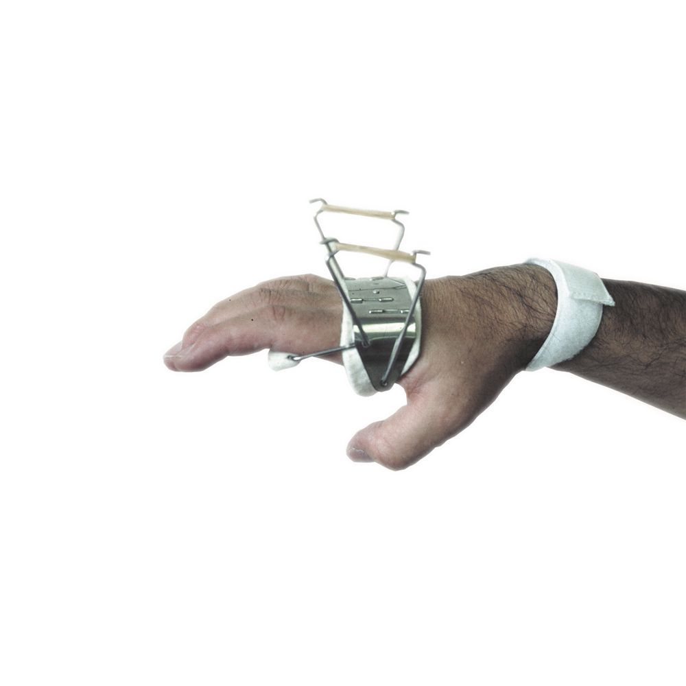 Orthèse de main dynamique pour mise en extension des MP au niveau des 4 P1