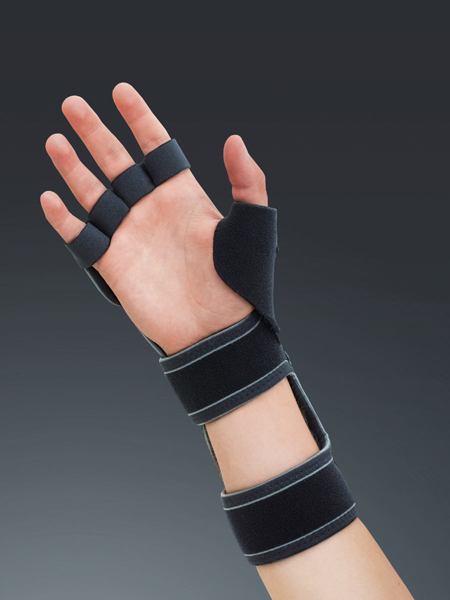 Orthèse repos poignet main doigts indivi pouce