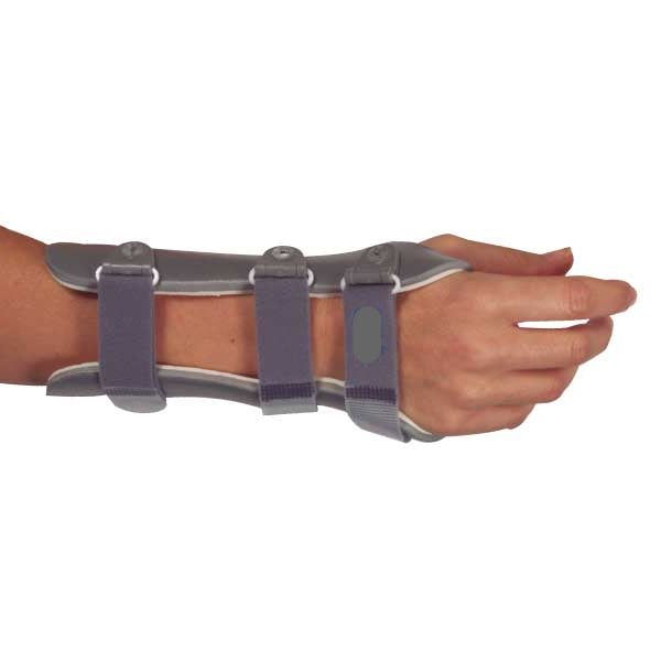 Orthèse thermoformable d'immobilisation stricte du poignet