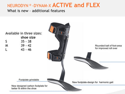 Releveur de pied Carbone goural Dynam-X flex