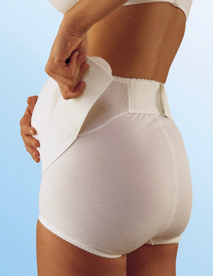 Slip de maintien abdominal réglable en tension pour femme enceinte ou ventres forts