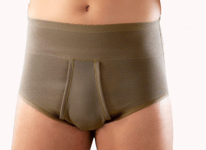 Slip post-opératoire ouvert pour homme NOcompro 2 (version corrigée)