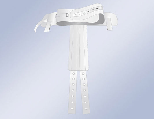 Soutien périnéal pour harnais de lit à serrure magnétique