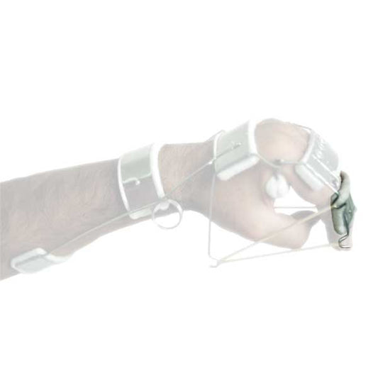 Support dynamique pour mise en flexion des 4 doigts