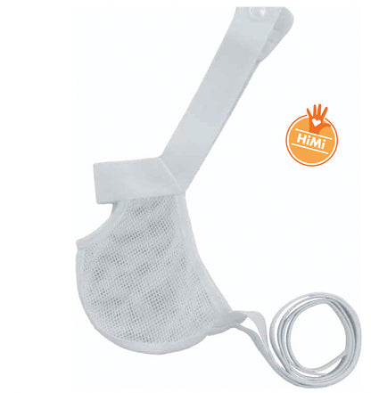 Lux testicular suspender with penis passage